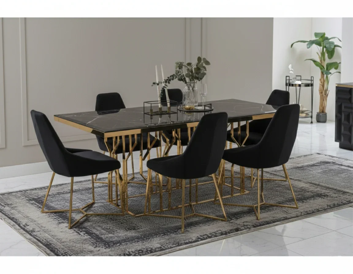 Vizyon Dining Table - Oznil Mobilya اوزنيل موبيليا