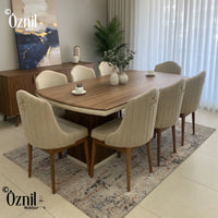 Nova Dining Table - Oznil Mobilya اوزنيل موبيليا