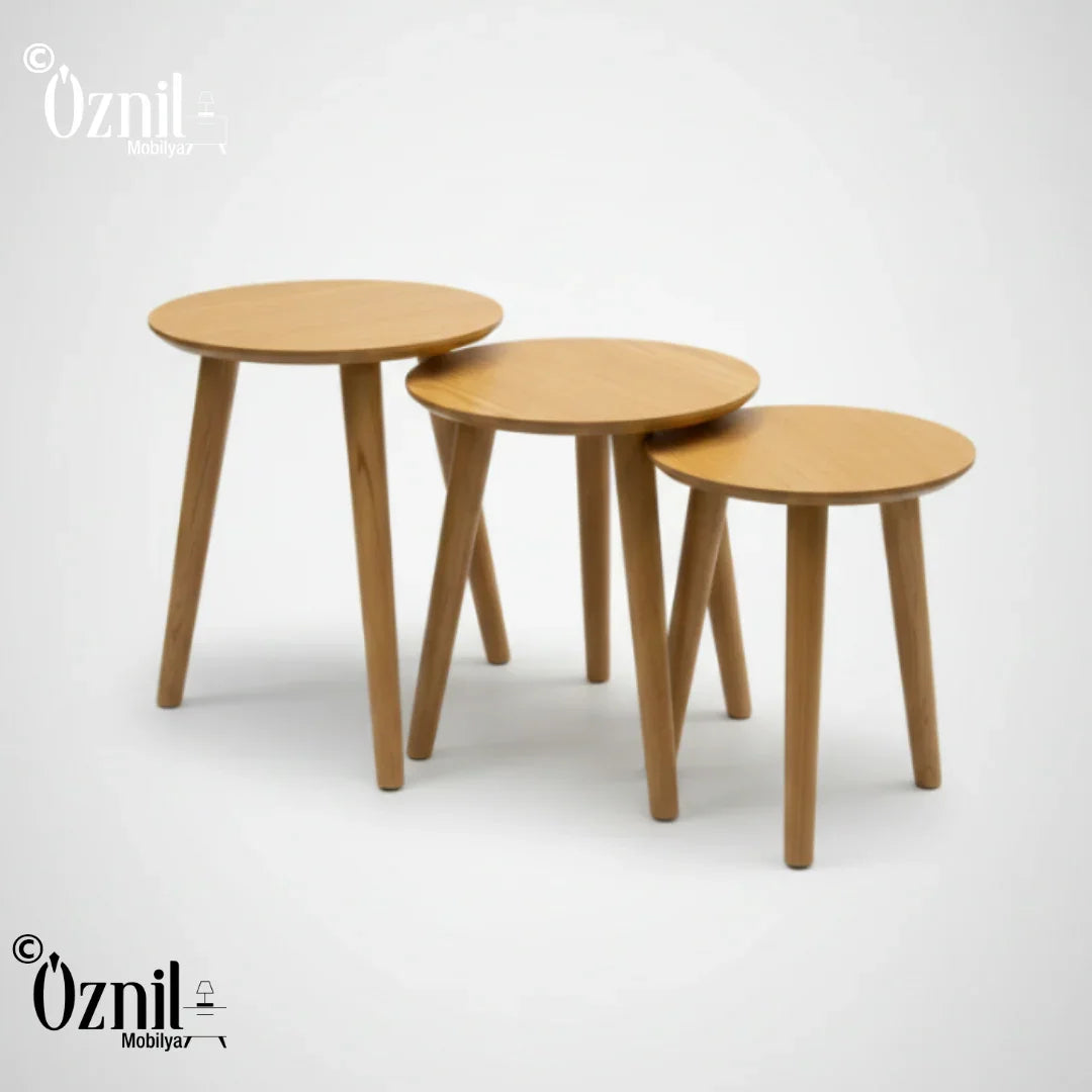 Istek Nesting Table - Oznil Mobilya اوزنيل موبيليا