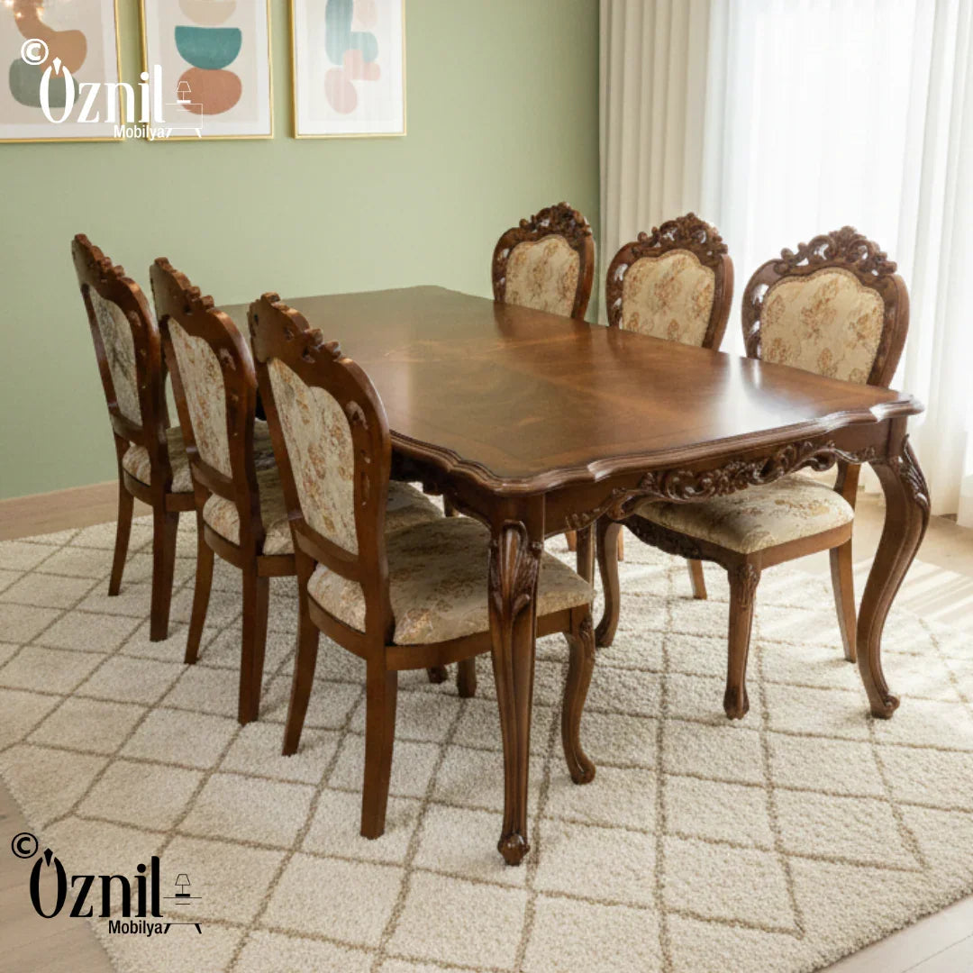 879 Classic Dining Table - Oznil Mobilya اوزنيل موبيليا